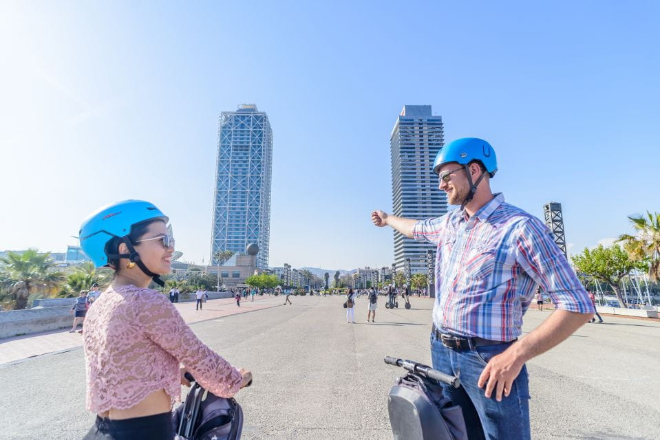 Barcelona: City and Seafront Segway Tour - Exploring Barcelona on a Segway