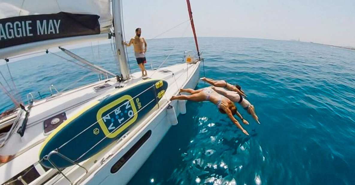 Barcelona: Coastline Boat Trip With Snacks and Cava - Things To Know