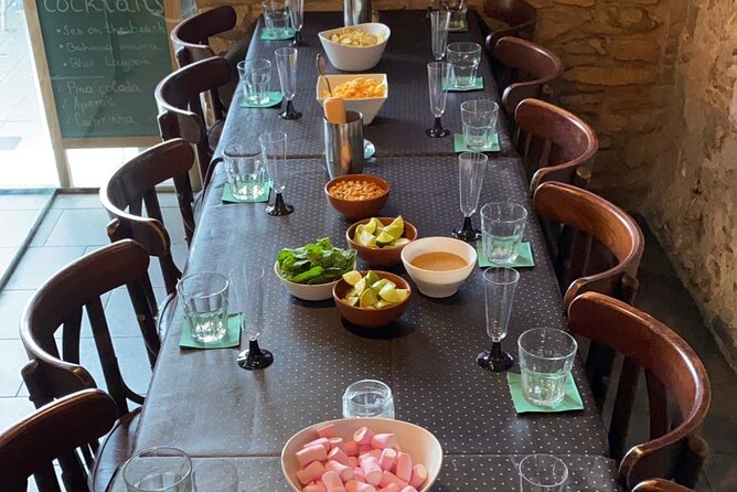 Barcelona Cocktail Masterclass With Tapas - Tapas and Snack Offerings