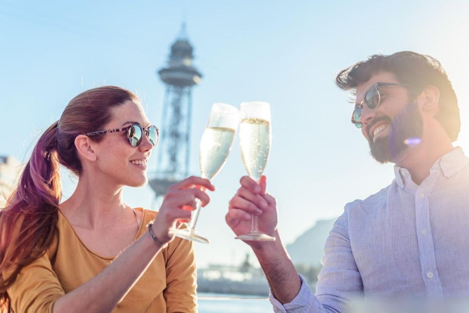 Barcelona: Day or Sunset Sailing Trip With Drink Included - Included Amenities and Services