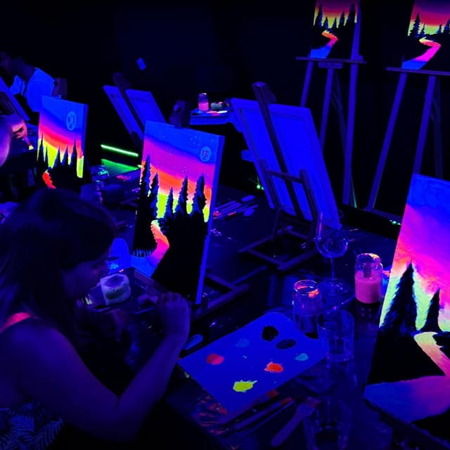 Barcelona: Fluorescent Painting Workshop with Wine and Creativity - The Experience: What to Expect and How It Fits Into Your Trip