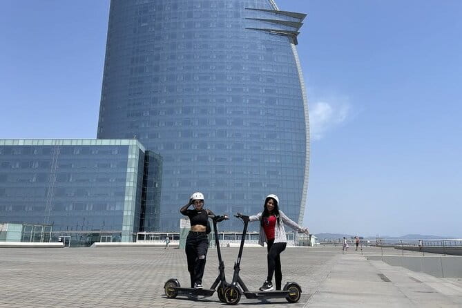Barcelona Guided 2 hour E-Scooter Tour - Key points / Takeaways