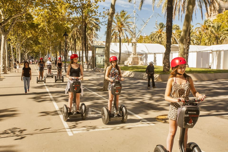 Barcelona: Guided Segway Tour - Key Points