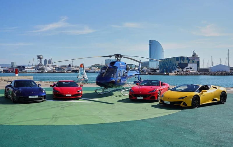Barcelona: Helicopter and Supercar Driving Experience - The Breakdown of What to Expect