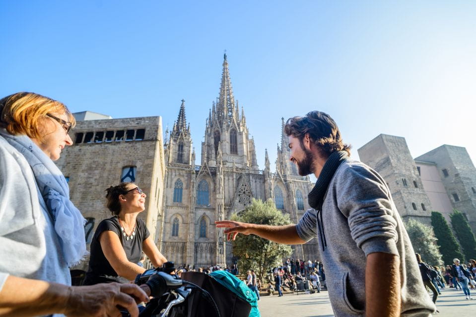 Barcelona: Highlights E-Bike Tour With Tapas - Local Tapas and Wine