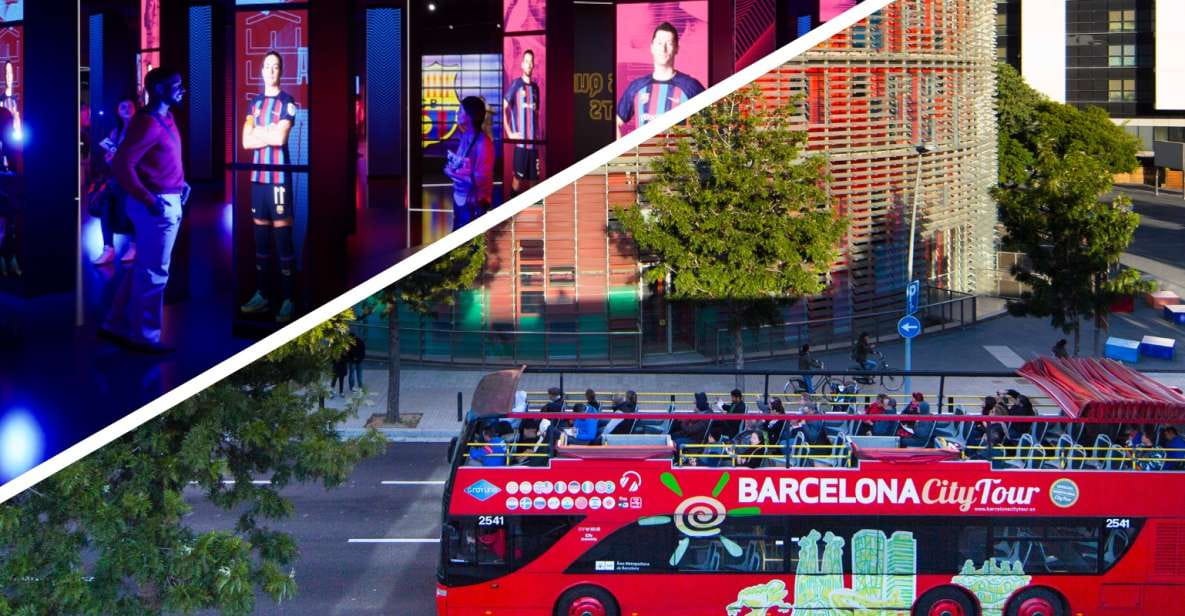 Barcelona Hop-On Hop-Off Bus and FC Barcelona Immersive Tour - F.C. Barcelona Immersive Tour