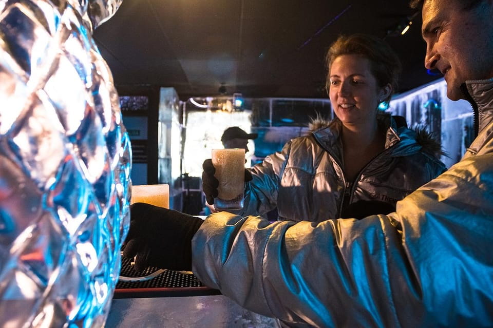 Barcelona: Ice Bar and Terrace Drinks Romantic Package - Key Points