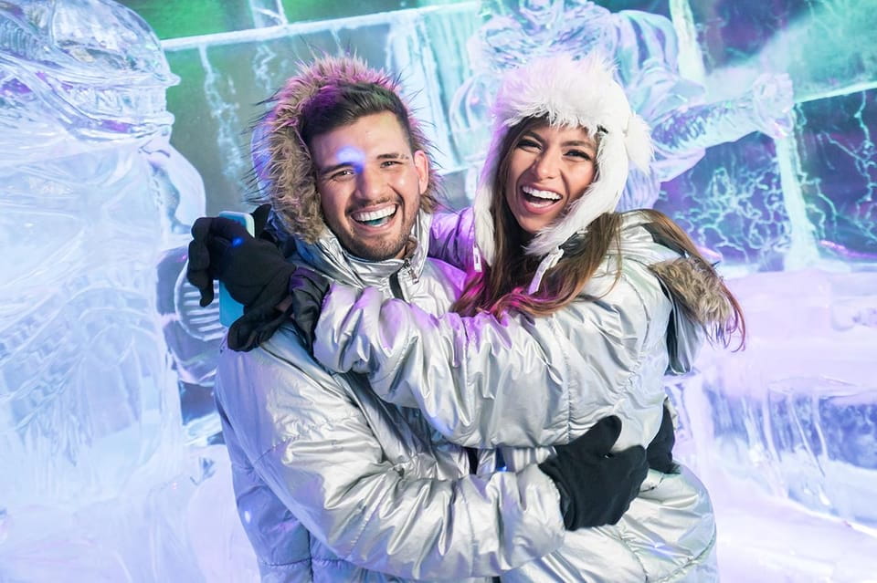 Barcelona: Ice Bar and Terrace Drinks Romantic Package - Romantic Terrace Setting