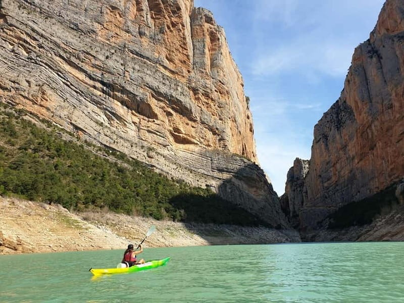 Barcelona: Kayak rental in the Mont-rebei gorge - Key points / Takeaways