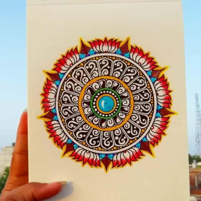 Barcelona: Mandala Drawing Workshop with Chai - Key points / Takeaways