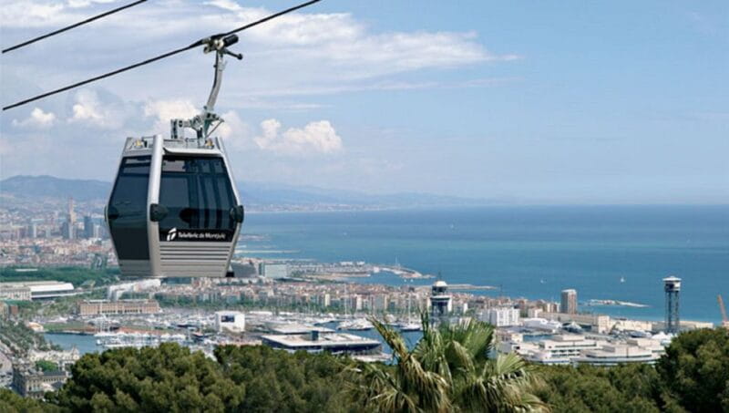 Barcelona: Montjuïc Cable Car Ticket with Audio Guide - Entering the Heights: The Montjuïc Cable Car