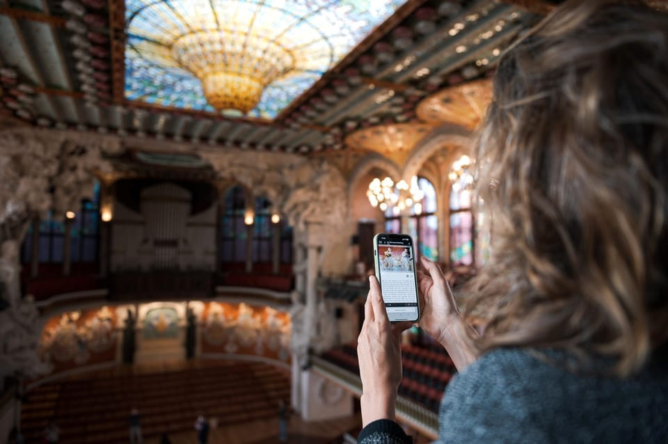 Barcelona: Palau De La Música Self-Guided Tour - Key Points