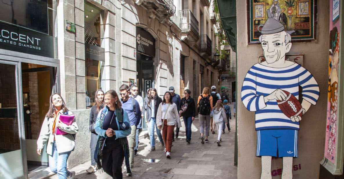 Barcelona: Picasso Walking Tour With Museum Entry Ticket - Private or Small Group Options