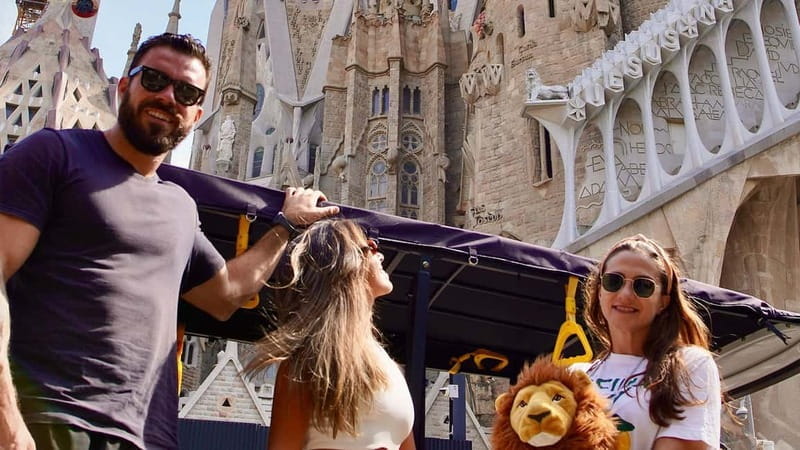 Barcelona: Private Hop-On Hop-Off Lion Tuk Tuk Tour - Key Points / Takeaways