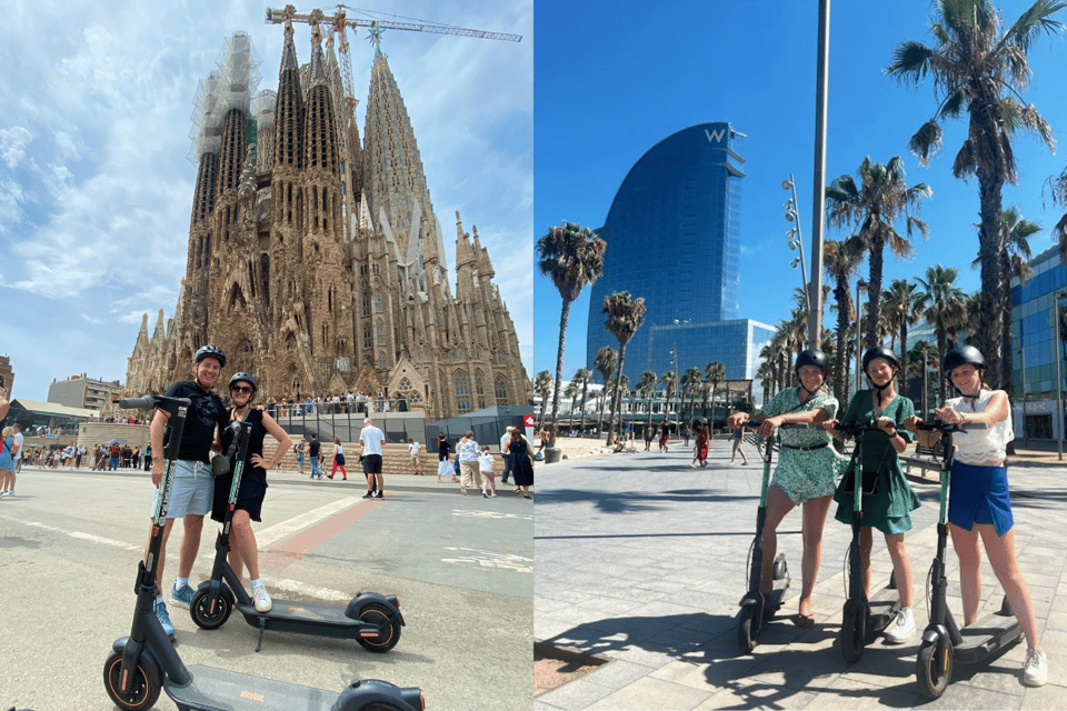 Barcelona: Sagrada Familia Electric Scooter or Bike Tour - Discover Iconic Architectural Landmarks