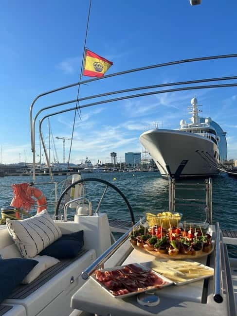 Barcelona: Sailing Tour + Food, Drinks, Swim & Sunset Option - Key points / Takeaways