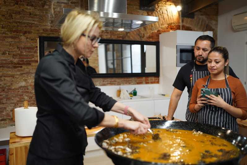 Barcelona: Seafood Paella Cooking Class & Boqueria market - Key points / Takeaways