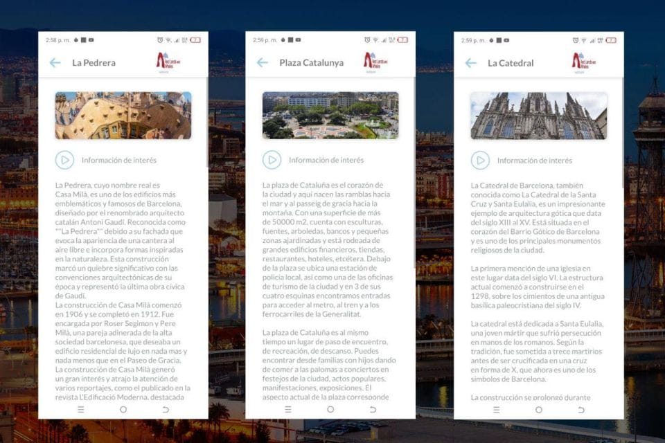 Barcelona Self-Guided Tour App With Multilingual Audio Guide - Important Instructions for Use