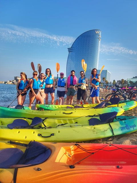 Barcelona: Skyline Kayaking Coupled With Delicious Tapas - Itinerary Details