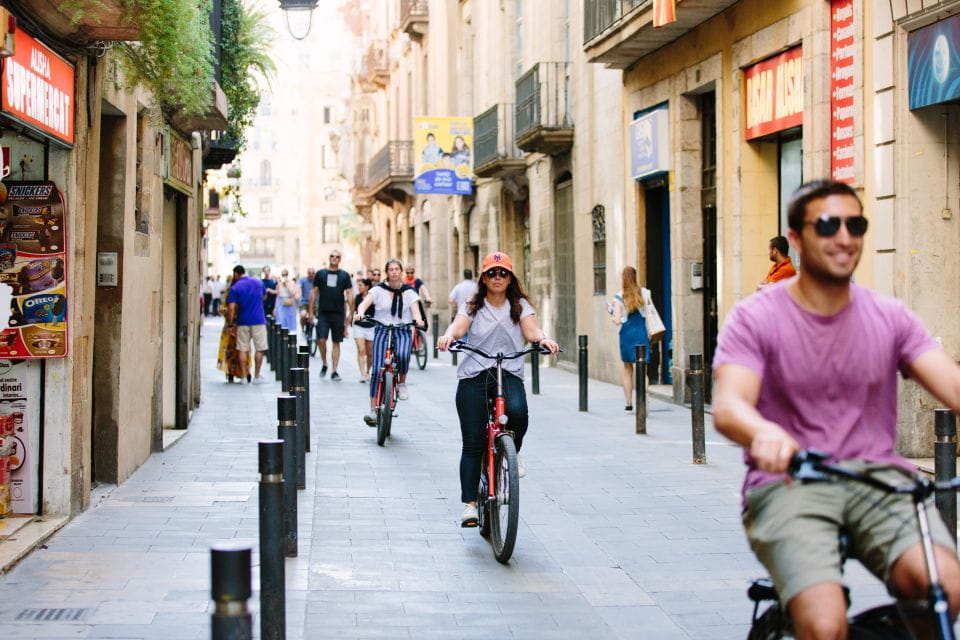 Barcelona Small Group Guided Bike Tour - Route Details