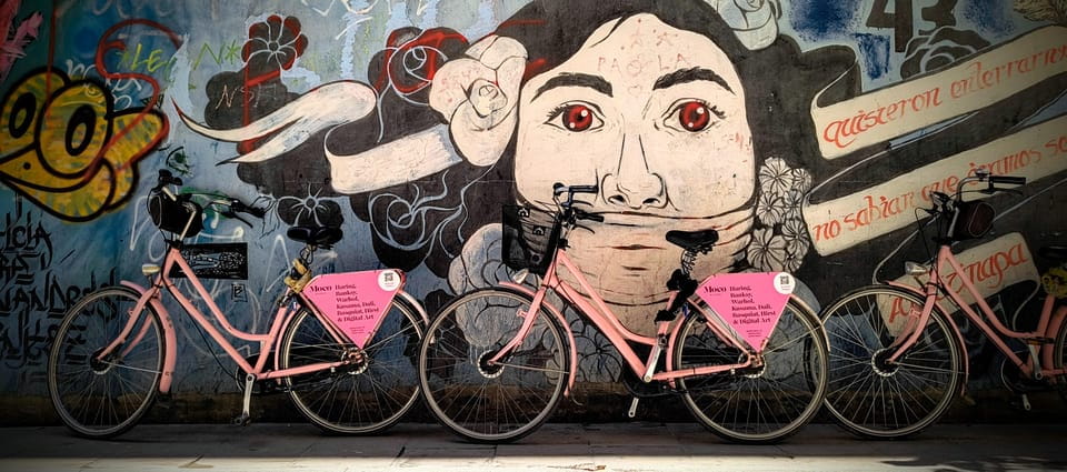 Barcelona | StreetArt Bike Tour Moco Museum - Key Points