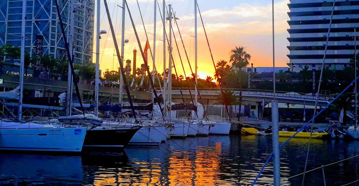 Barcelona: Sunset Cruise With Drinks and Snacks - Key Points