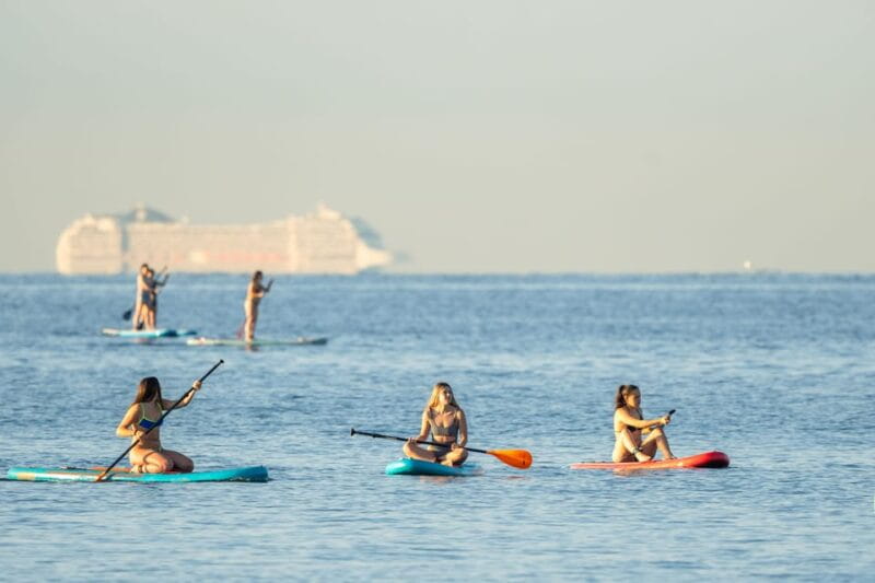 Barcelona: Sunset Paddleboarding Experience with 1 Beer - Key Points / Takeaways