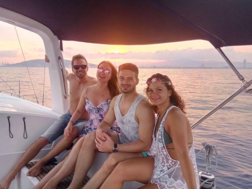 Barcelona: Sunset Sailing Tour With Open Bar & Snacks - Key Points