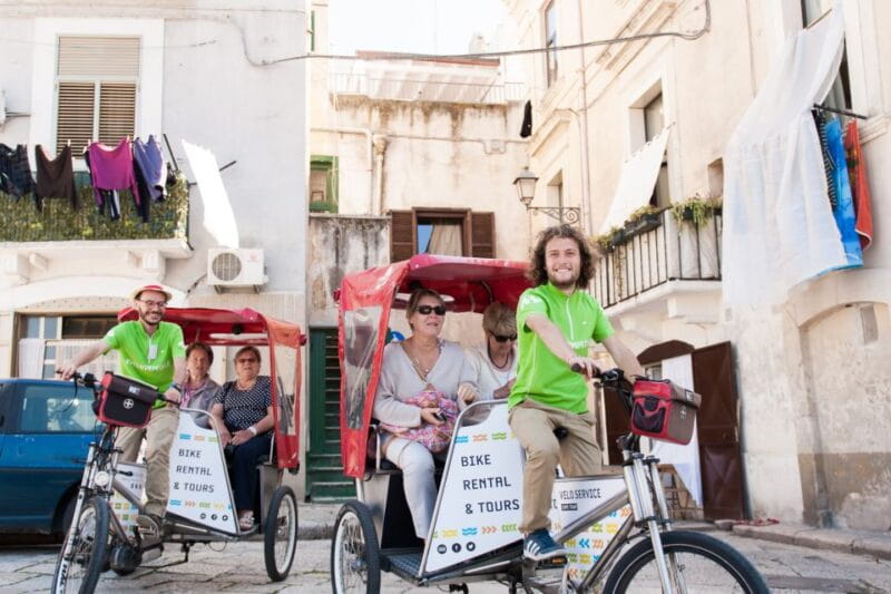 Bari: Old Town Guided Eco-Friendly Rickshaw Tour - The Food and Drink