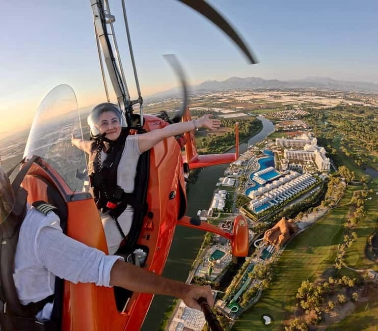 Belek: Aspendos Antique Theater Gyrocopter Tour - The Experience: From Check-In to Touchdown