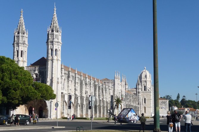 Belém and Jerónimos Monastery Guided Small Group Walking Tour - Admiring Belem Tower