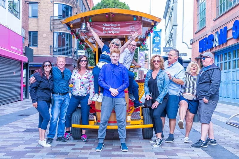 Belfast: Cathedral Quarter Beer Bike Tour - Key points / Takeaways