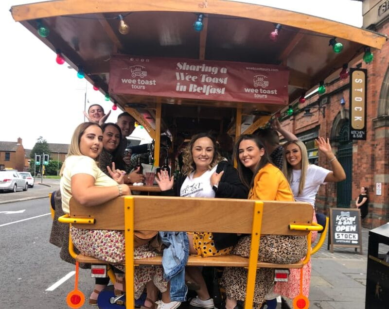 Belfast: City Centre Beer Bike Tour - Key points / Takeaways