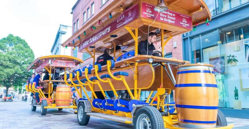 Belfast: City Centre Beer Bike Tour - What to bring and practical considerations