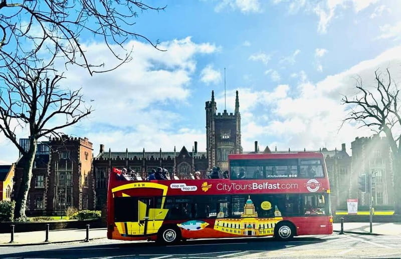 Belfast: Hop-On Hop-Off Bus Tour with Titanic Entry Ticket - Key points / Takeaways