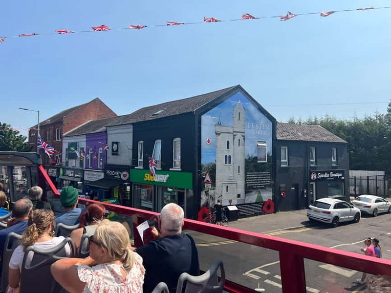 Belfast: Hop-On Hop-Off Bus Tour with Titanic Entry Ticket - What to Expect at Each Stop