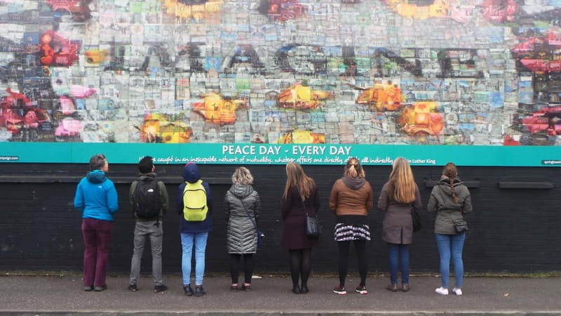 Belfast Troubles : Murals, Street Art, and Peace Wall Tour - The Re-imaging Project: Art as a Voice of Community