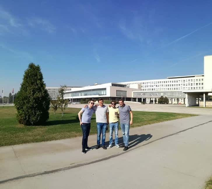 Belgrade: Space architecture tour - brutalist architecture - Entering Belgrade’s Architectural World