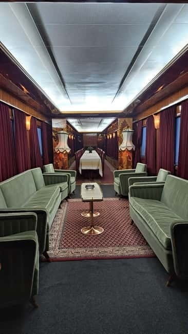 Belgrade:Tito's Blue train, House of Flowers, Retro Car Tour - Exploring Belgrade in Style: The Retro Car Tour