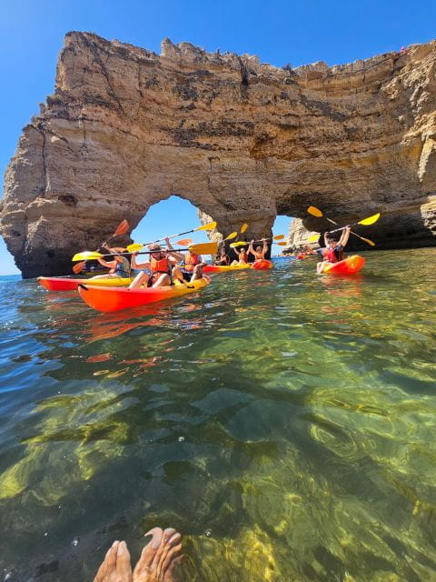 Benagil Beach: Kayak Rental With Caves and Cliffs - Key Points