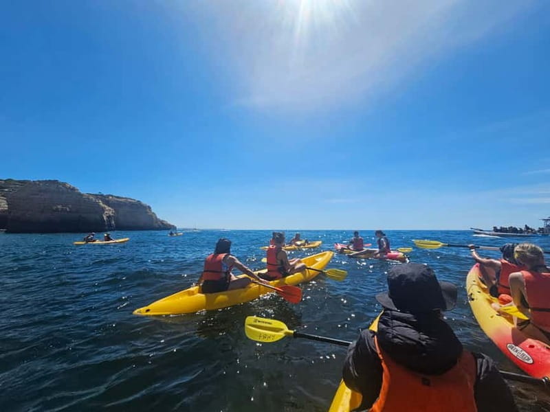 Benagil: Benagil Caves Guided Kayak Tour - Exploring the Algarve Coast by Kayak: What You Can Expect