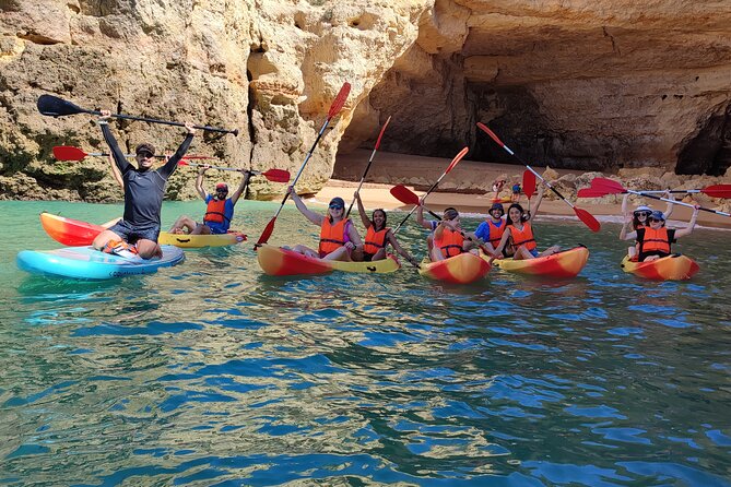 Benagil Cave Guided Kayaking Tour Caves & Secret Spots - What to Expect