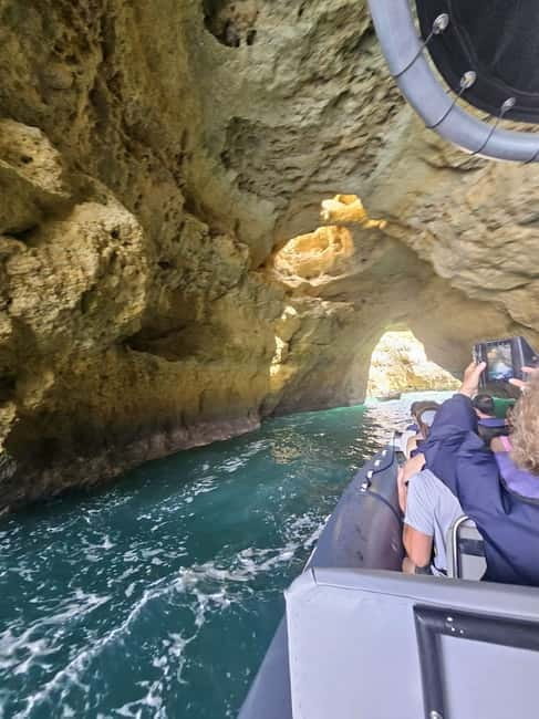 Benagil private boat tour of benagil caves - A Private Algarve Adventure: Exploring the Benagil Caves by Boat