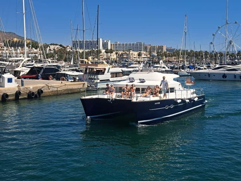 Benalmádena: Catamaran Cruise with Drinks and Swim Stop - The Scenic and Wildlife Highlights