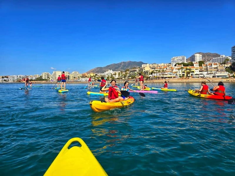 Benalmádena: Kayaking and Snorkeling Tour with Photos - The Itinerary: What You Can Expect
