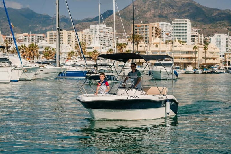 Benalmádena: license-Free Rent Boat for Dolphin Watching - Crafting Your Own Coastal Adventure