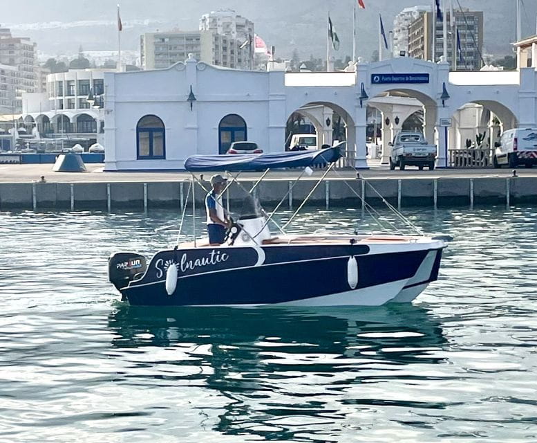 Benalmádena: Rent Boat Without License for Dolphin Watching - Key Points