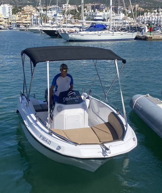 Benalmádena: Rent Boat Without License for Dolphin Watching - Booking and Reservation