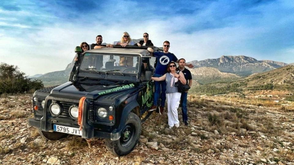 Benidorm: Guided Jeep Trip to Guadalest and Algar Falls - Participants Included
