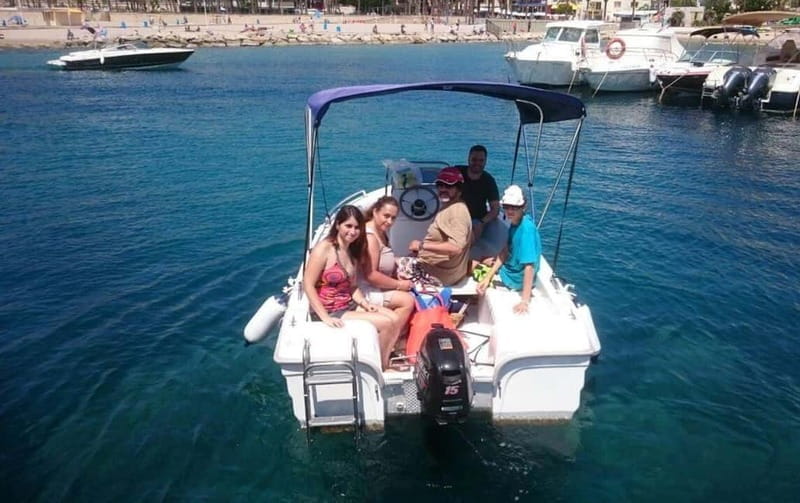 Benidorm: Self-Drive Boat Rental for 1 hour or more - Price and Logistics: What to Expect
